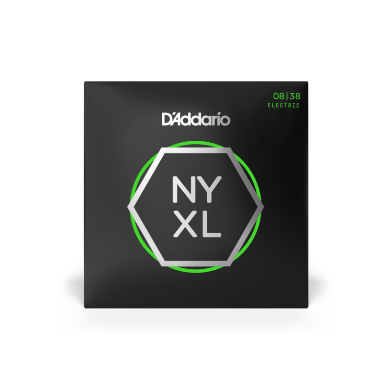 Набор струн D'ADDARIO NYXL0838 NYXL ELECTRIC EXTRA SUPER LIGHT (08-38)